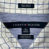 Tommy Hilfiger Checked Shirt - XL Blue Cotton