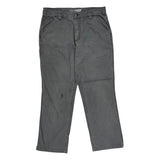 Carhartt Carpenter Pants - 34W 32L Gray Cotton