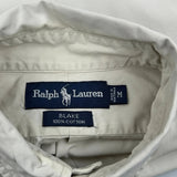 Ralph Lauren Short Sleeve Shirt - Medium Beige Cotton