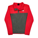 Age 14-16 The North Face Long Sleeve T-Shirt - Large Grey Polyester