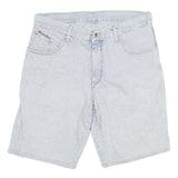 PIONEER Womens Shorts Blue Casual XL W34 Denim Cotton Blend Relaxed Fit