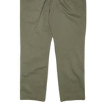 POLO RALPH LAUREN Mens Regular Fit Olive Cotton Blend Straight Leg Trousers W35