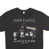 PLAYER TEES Mens Black Pink Floyd Graphic T-Shirt XL Short Sleeve Crew Neck