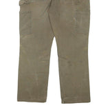 CARHARTT Mens Cotton Blend Relaxed Fit Beige Workwear Trousers W34 L28