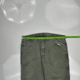Dickies Carpenter Pants - 38W 27L Gray Cotton