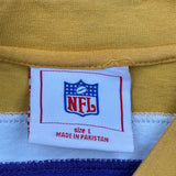 Minnesota Vikings Nfl Jersey - Large Purple Cotton