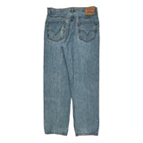 Levis 550 Jeans - 34W 32L Light Wash Cotton