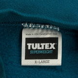 Made In USA Tultex Oversized Sweatshirt - XL Blue Cotton