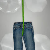 True Religion Skinny Jeans - 22W UK 0 Blue Cotton