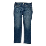 True Religion Slim Fit Jeans - 32W 31L Blue Cotton