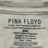 Pink Floyd Band T-Shirt - 2XL Beige Cotton