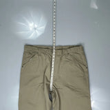 Wrangler Cargo Trousers - 38W 32L Khaki Cotton