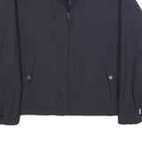 TIMBERLAND Mens Navy Blue Zip Up Jacket L Polyester Blend Plain Casual Outdoor
