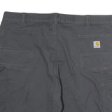 CARHARTT Mens Shorts Black Casual Relaxed Fit 2XL W44 Heavy Duty Workwear