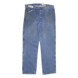 DICKIES Mens Regular Fit Blue Denim Jeans W36 L32 Workwear Zip Closure