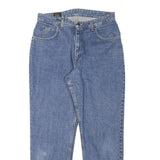 LEE Mens Relaxed Blue Denim Jeans W32 L29 Classic Cotton Blend Zip