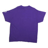 GILDAN Mens Purple Delta Center Home Of The Jazz Graphic T-Shirt XL Short Sleeve