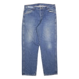 DICKIES Mens Jeans Blue Regular Straight Denim Medium W38 L32 Classic Fit