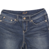 7 FOR ALL MANKIND Womens Denim Blue Shorts S W28 Casual Cotton Summer