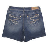 7 FOR ALL MANKIND Womens Denim Blue Shorts S W28 Casual Cotton Summer