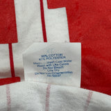 De Pere, Made In USA Majestic Striped T-Shirt - XL Red Cotton Blend
