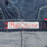 Pepe Jeans Wide Leg Jeans - 34W 31L Blue Cotton