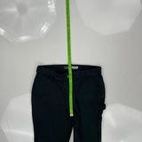 Carhartt Carpenter Trousers - 32W 30L Black Cotton