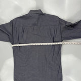 Calvin Klein Shirt - Large Gray Cotton Blend