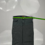 Carhartt Carpenter Trousers - 28W 31L Grey Cotton