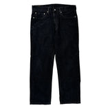505 Levis Jeans - 34W 30L Black Denim