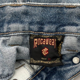 Rocawear Hip Hop Jeans - 36W 29L Blue Cotton