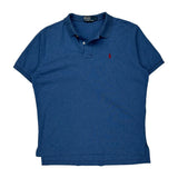 Polo By Ralph Lauren Polo Shirt - Large Blue Cotton