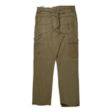 Wrangler Carpenter Trousers - 32W 32L Khaki Cotton