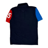 Age 12-14 Tommy Hilfiger Graphic Polo Shirt - Medium Blue Cotton