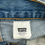 501 Levis Jeans - 34W 29L Blue Cotton