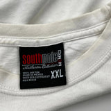 The Utmost Supremacy Southpole Graphic T-Shirt - 2XL White Cotton