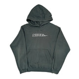 Nike Hoodie - Large Gray Cotton