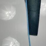 521 Levis Slim Jeans - 34W 27L Blue Cotton