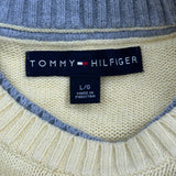 Tommy Hilfiger Jumper - Large Yellow Cotton