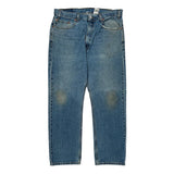 Levis Jeans - 35W 30L Blue Cotton