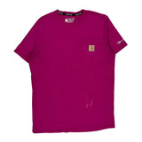 Force Carhartt T-Shirt - Small Purple Cotton