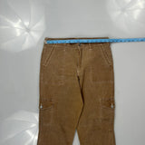 Dickies Carpenter Pants - 30W 29L Brown Cotton