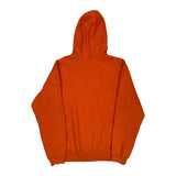 Carhartt Spellout Hoodie - Large Orange Cotton