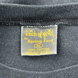 Touch Of Gold Single Stitch T-Shirt - XL Black Cotton