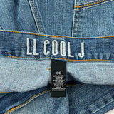 Ll Cool J Denim Shorts - 38W 12L Blue Cotton