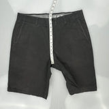Dickies Chino Shorts - 32W 9L Black Cotton Blend