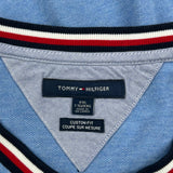Tommy Hilfiger Striped Polo Shirt - 2XL Blue Cotton