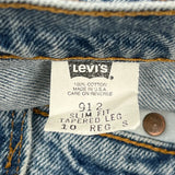 Made In USA Levis 912 Slim Fit Jeans - 30W US 6 Light Wash Cotton