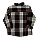 Age 2 Coogi Checked Flannel Shirt - 3XS Black Cotton