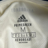 Aeroready Adidas Football Shirt - Medium Blue Polyester